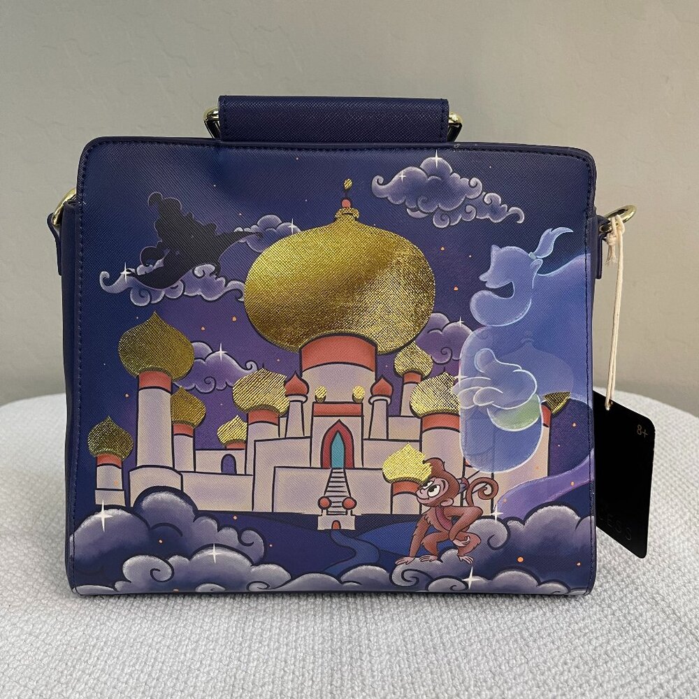 LOUNGEFLY ~ Disney Aladdin Princess Jasmine Crossbody Bag - NWT!